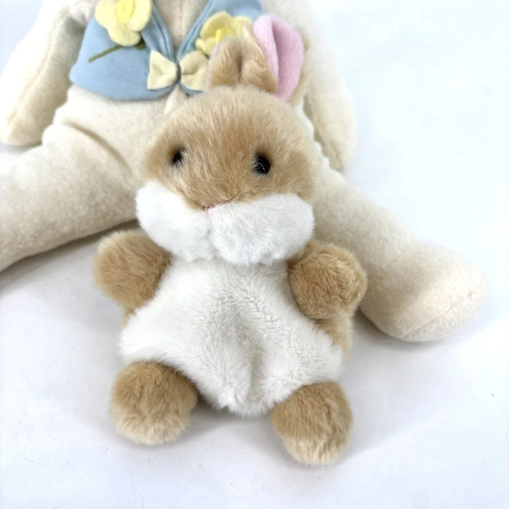 Plush Bunny LOT Bunnies By‎ The Bay BUTTERCUP Floppy & Palm Pals Baby Aurora